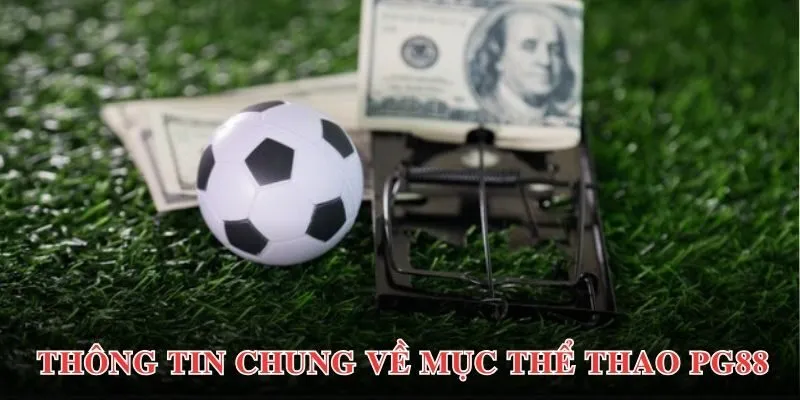 Thông tin chung về danh mục thể thao PG88 đến thành viên